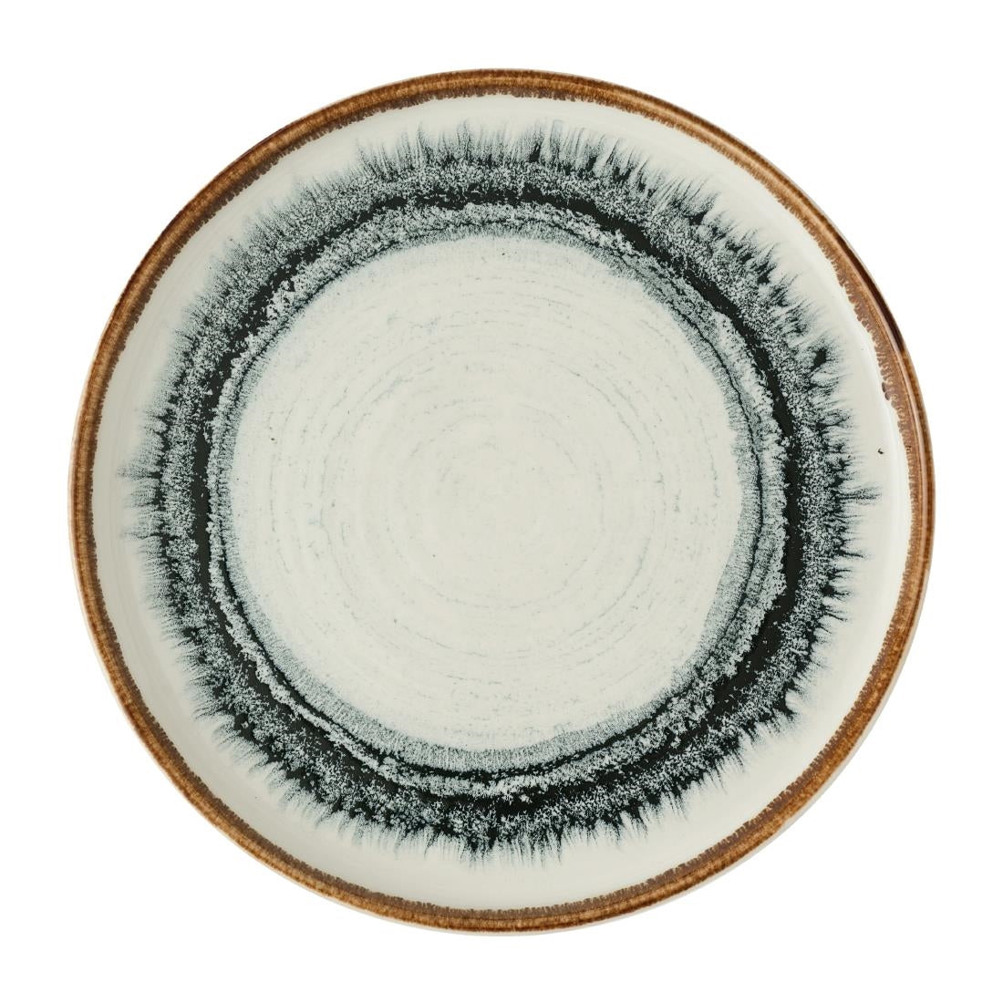 JC631 Harvest Flare Natural Walled Plate - 220mm (Pack 6) (Direct)