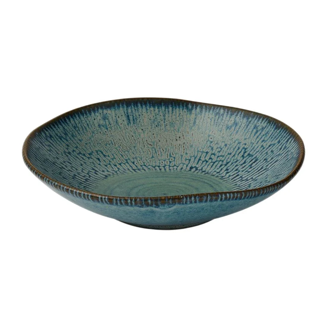 JC660 Cascade Sapphire Blue Natural Bowl - 250mm (Pack 6) (Direct)