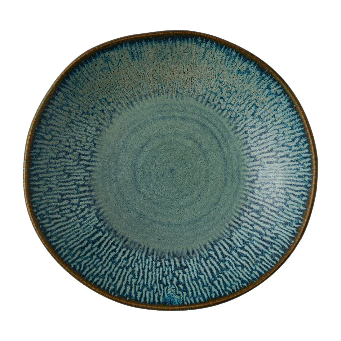 JC660 Cascade Sapphire Blue Natural Bowl - 250mm (Pack 6) (Direct)
