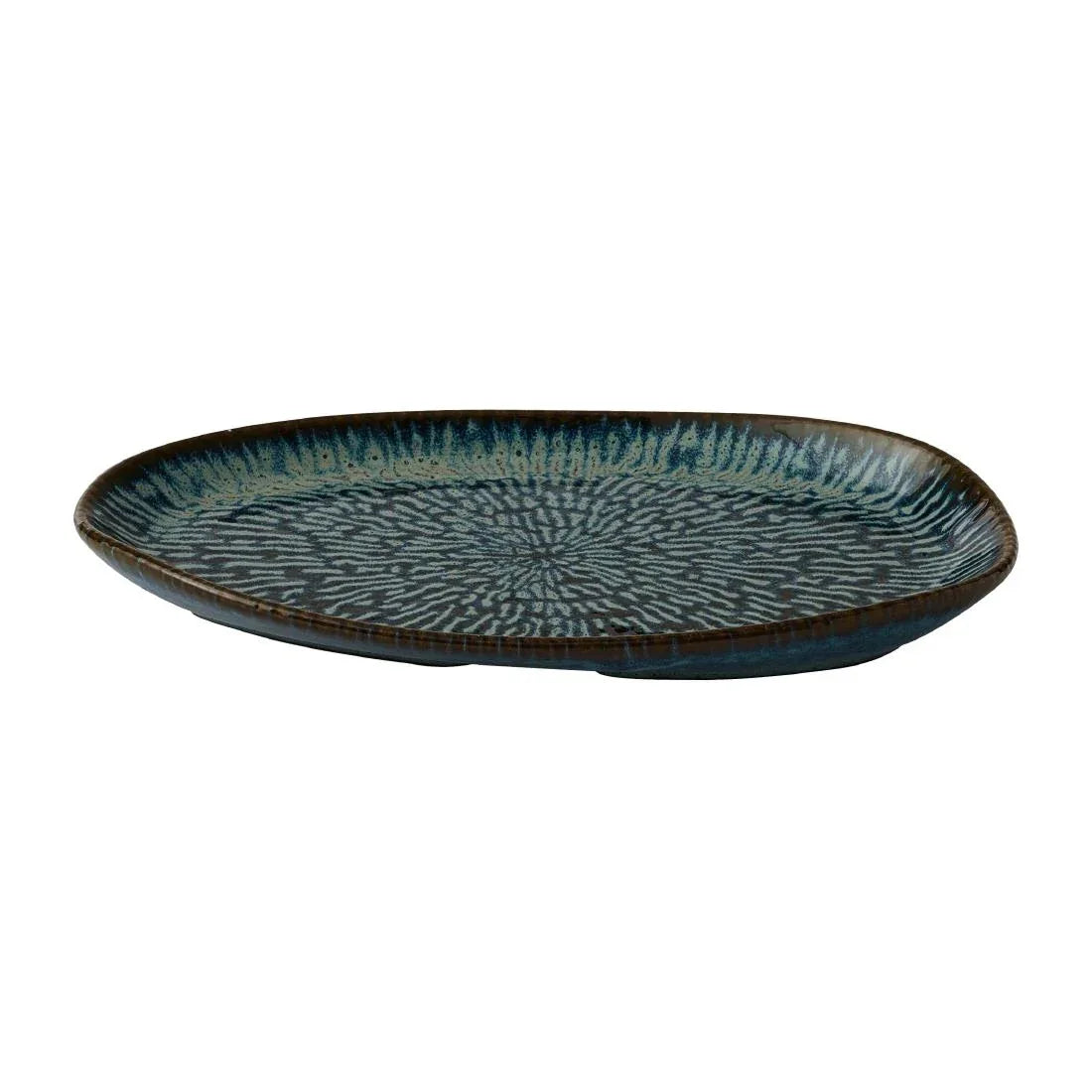 JC662 Cascade Sapphire Blue Natural Oblong - 260x150mm (Pack 6) (Direct)