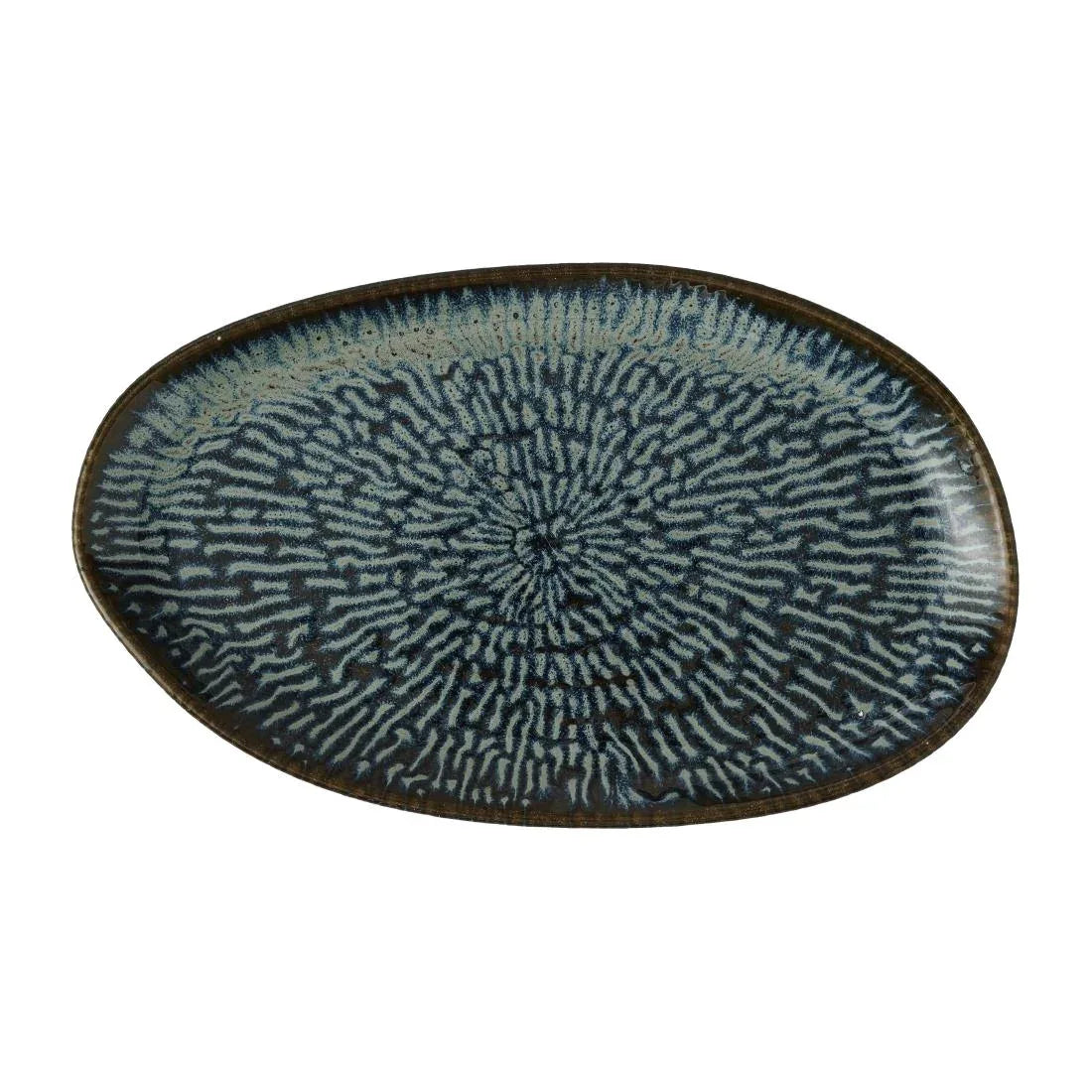 JC662 Cascade Sapphire Blue Natural Oblong - 260x150mm (Pack 6) (Direct)