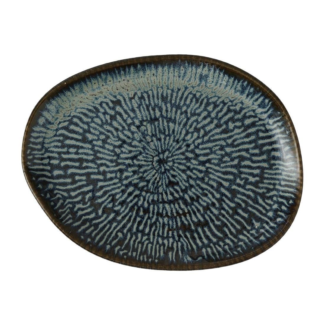 JC663 Cascade Sapphire Blue Natural Oblong - 260x200mm (Pack 6) (Direct)