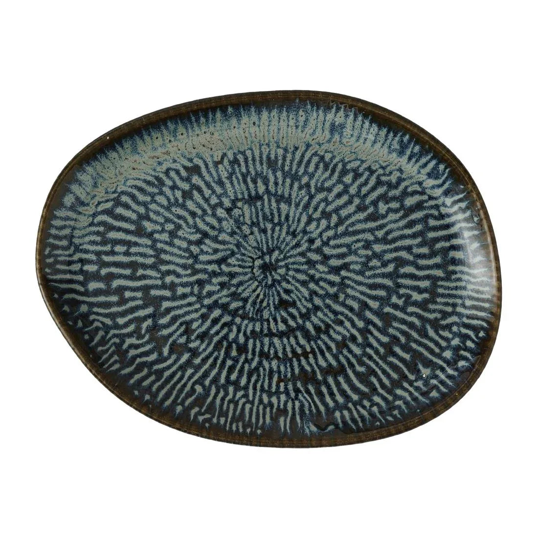 JC663 Cascade Sapphire Blue Natural Oblong - 260x200mm (Pack 6) (Direct)