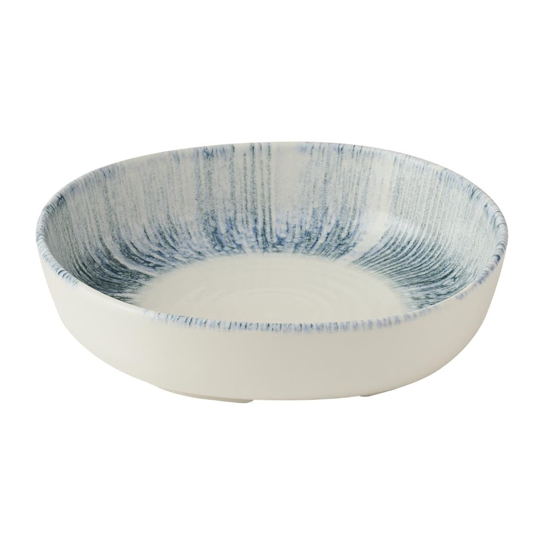 JC683 Lyra Blue Organic Walled Bowl - 198mm (Pack 6) (Direct)