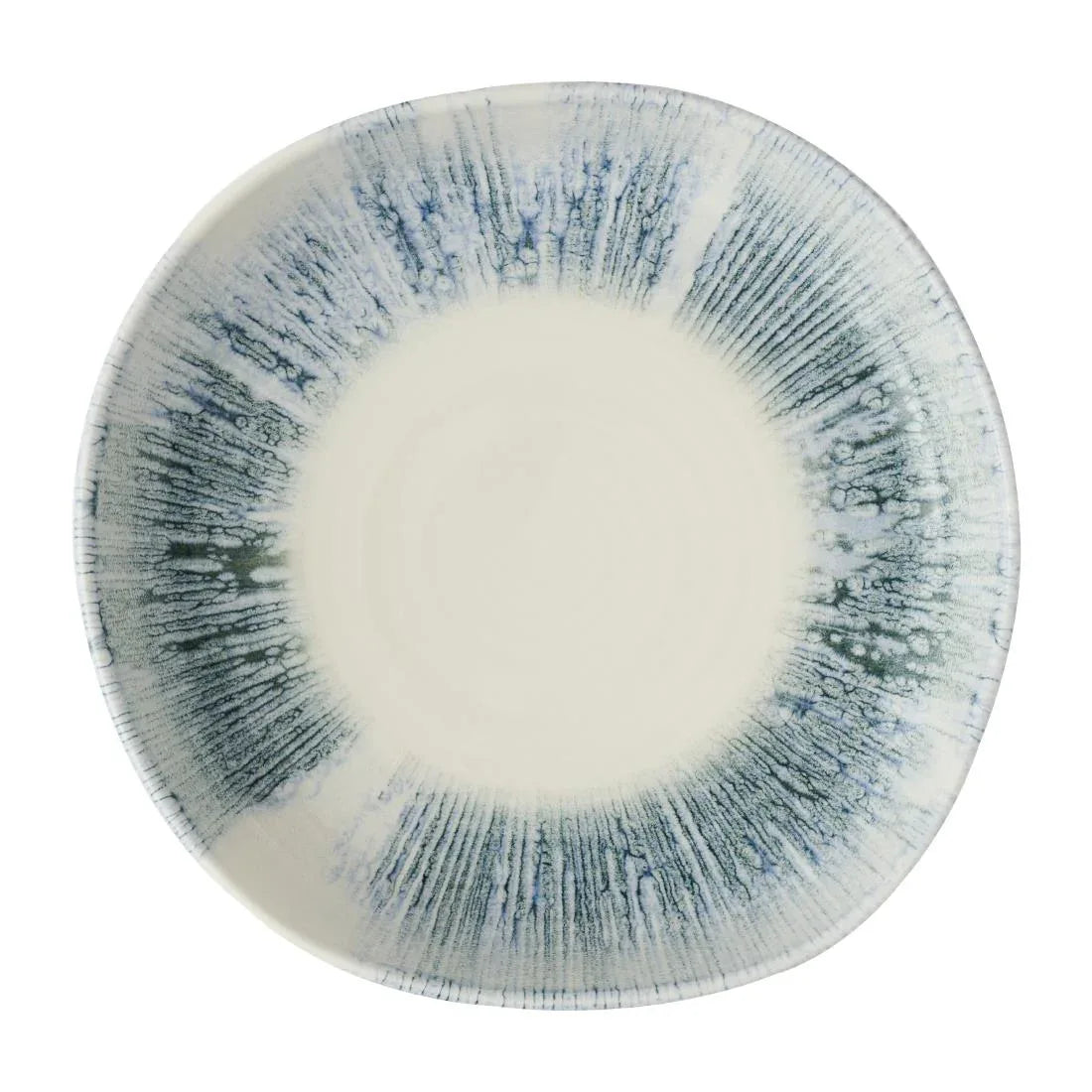JC684 Lyra Blue Organic Walled Bowl - 229mm (Pack 6) (Direct)