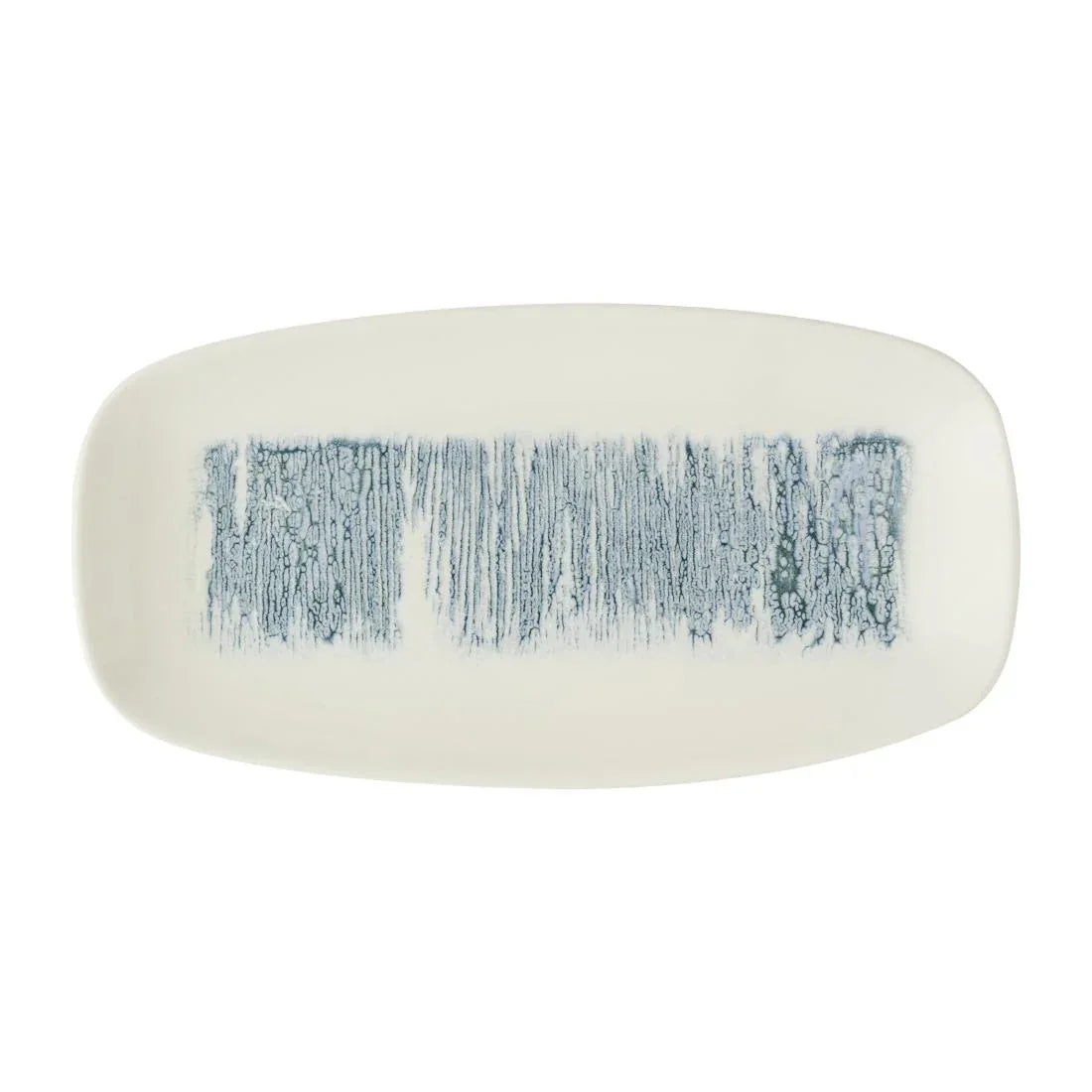 JC687 Lyra Blue Oblong Plate - 298x152mm (Pack 12) (Direct)
