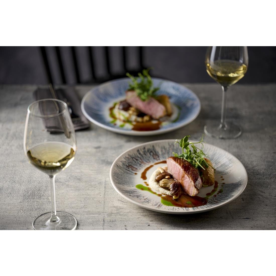 JC697 Lyra Pink Evolve Coupe Bowl - 248mm (Pack 12) (Direct)