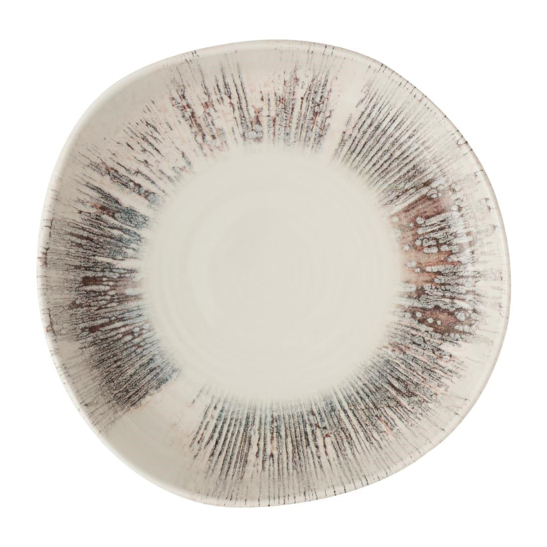 JC703 Lyra Pink Organic Walled Bowl - 198mm (Pack 6) (Direct)