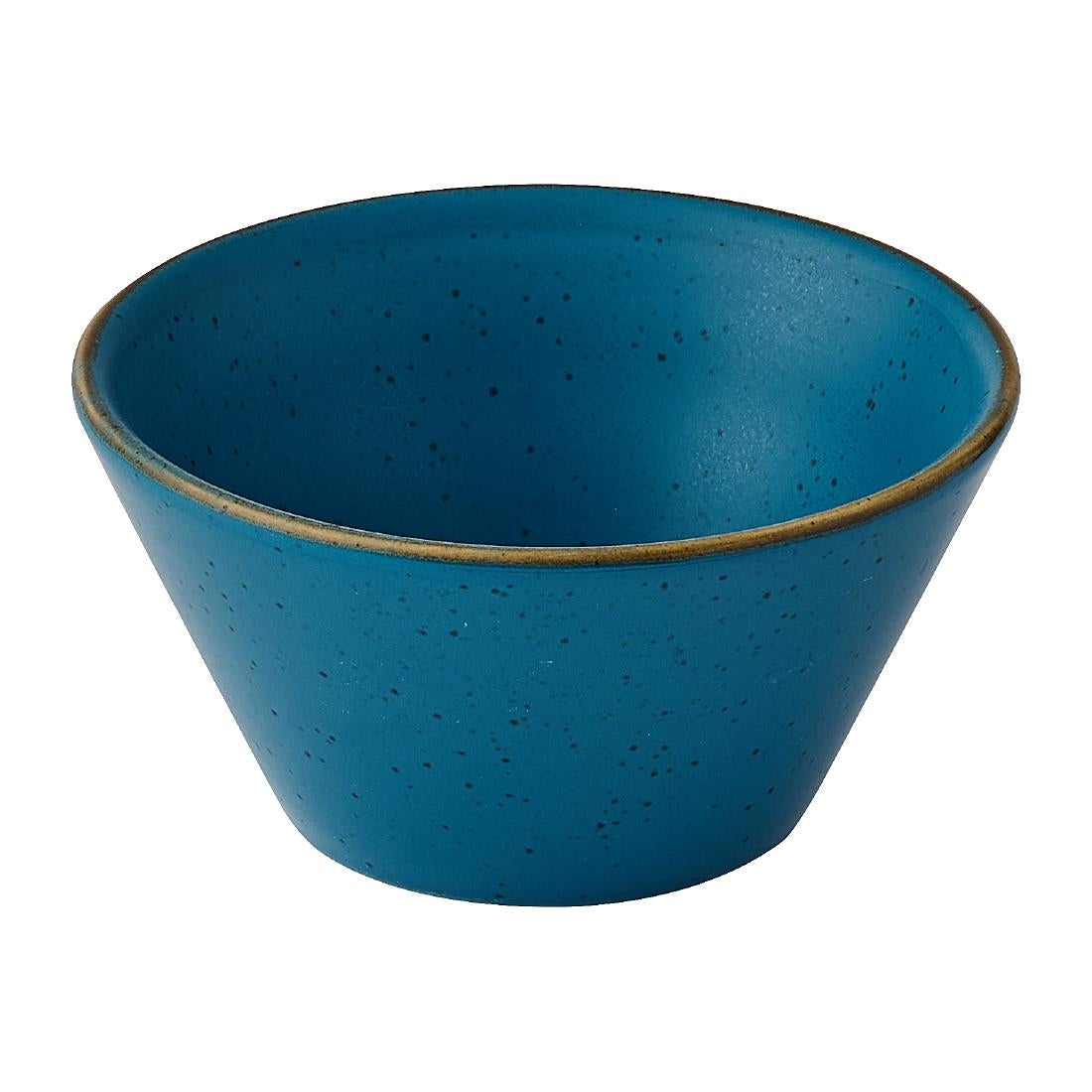 JC723 Stonecast Java Blue Sauce Dish - 85ml (Pack 12) (Direct)