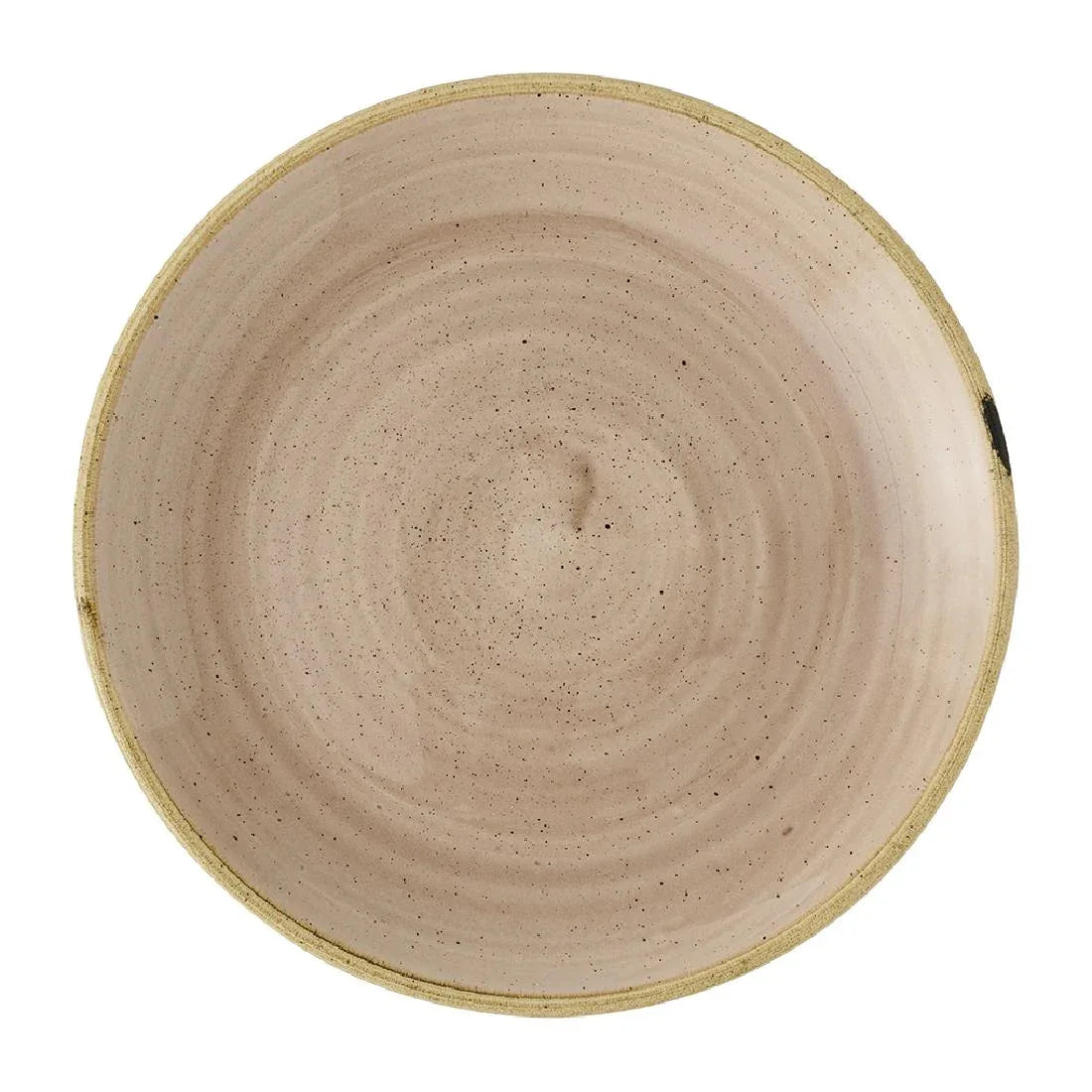 JC740 Stonecast Truffle Evolve Coupe Plate - 165mm (Pack 12) (Direct)