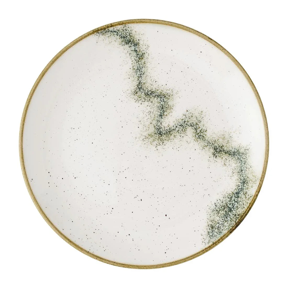 JC761 Stonecast Spice Barley White Evolve Coupe Plate - 220mm (Pack 12) (Direct)