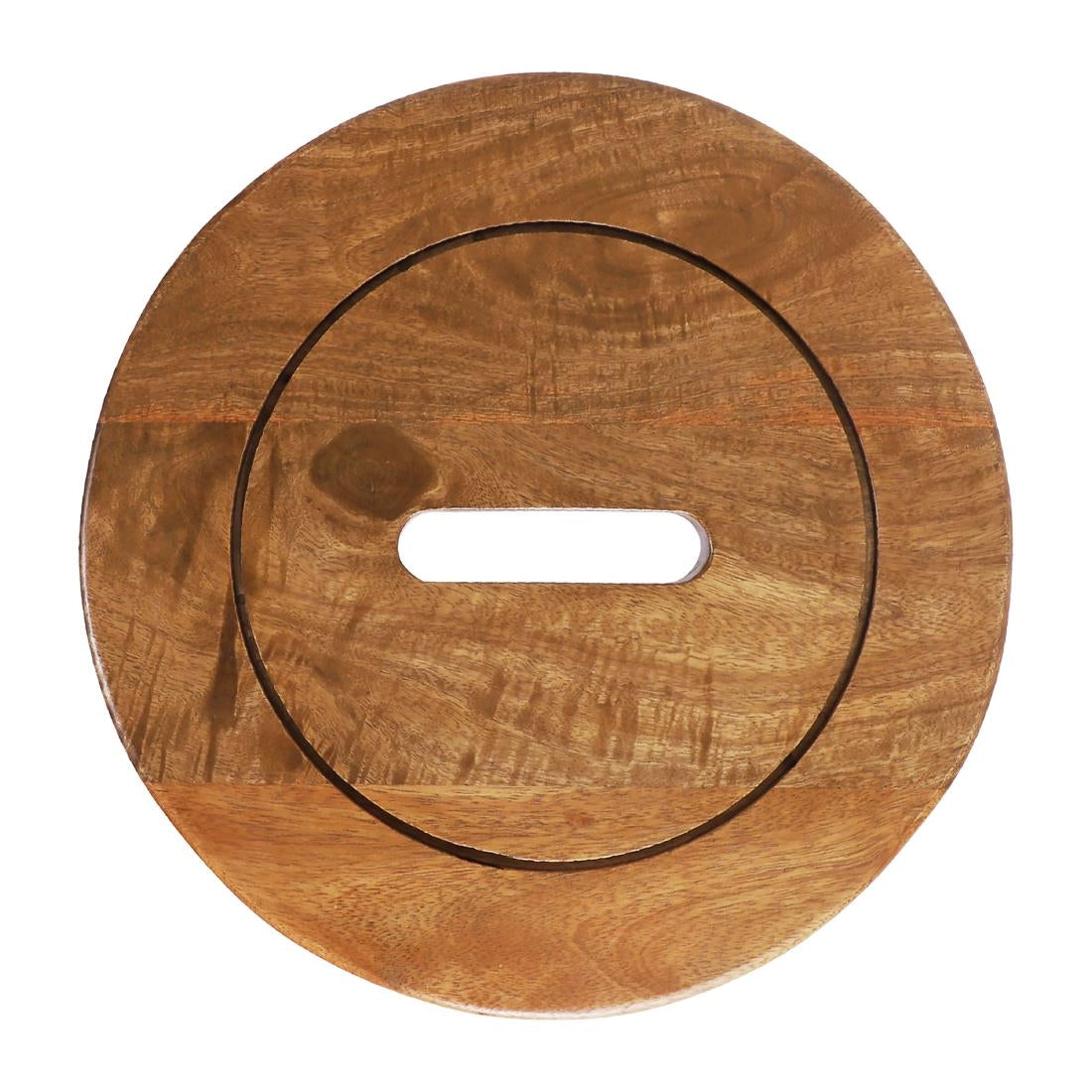 Bolero Harrington Classic Wooden Bar Stools (2 Pack)