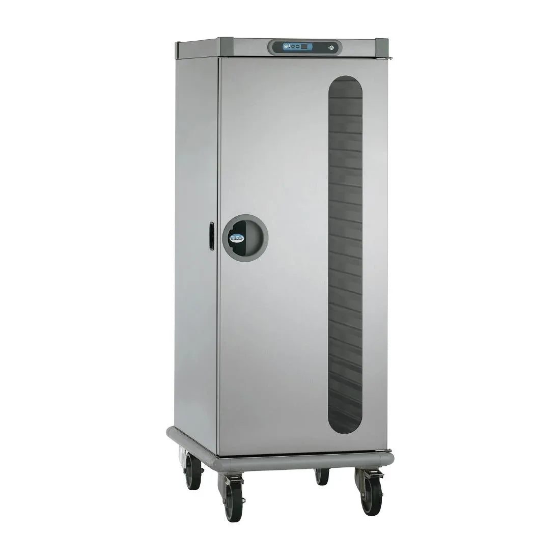 JC867 Tournus Roll'Service heated banquet trolley, part glazed s/s door, 20 x 2/1 GN