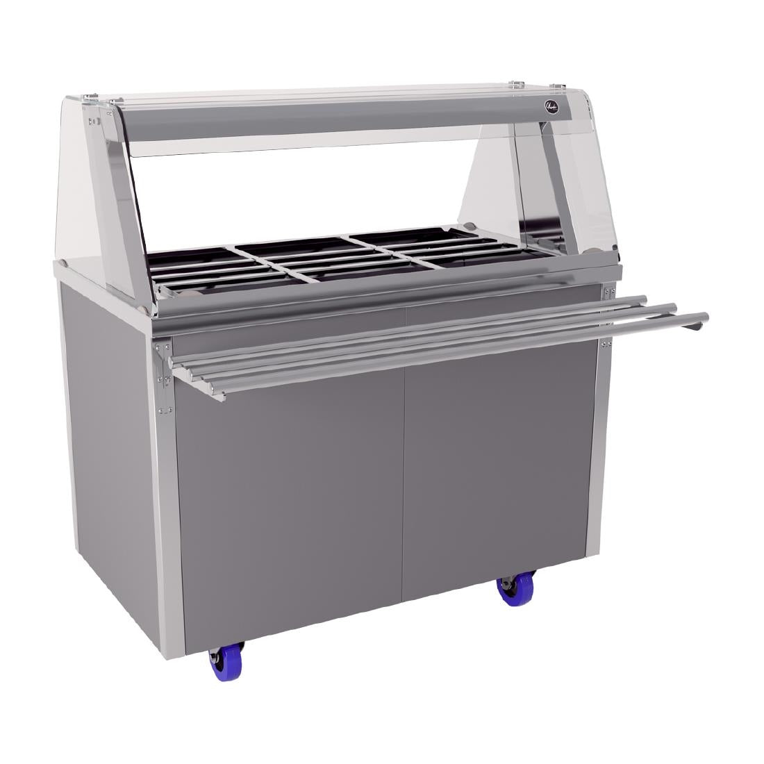 JC870 CED Glide 3 x 1/1 GN dry heat bain marie hotcupboard, heated gantry trayslide