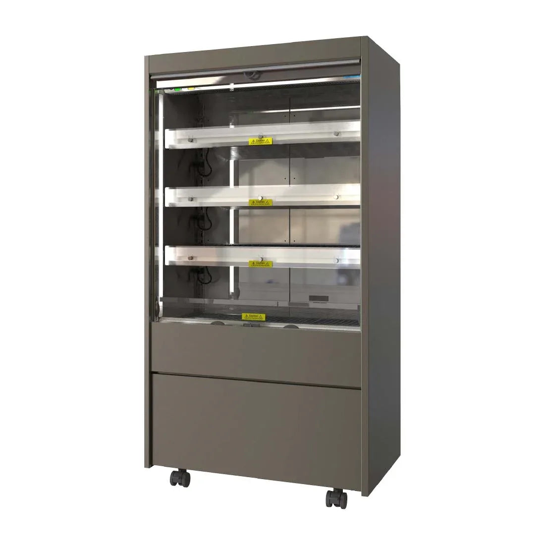 JC875 CED Money Maker heated merchandiser 900x635x1725mm tall, night blind