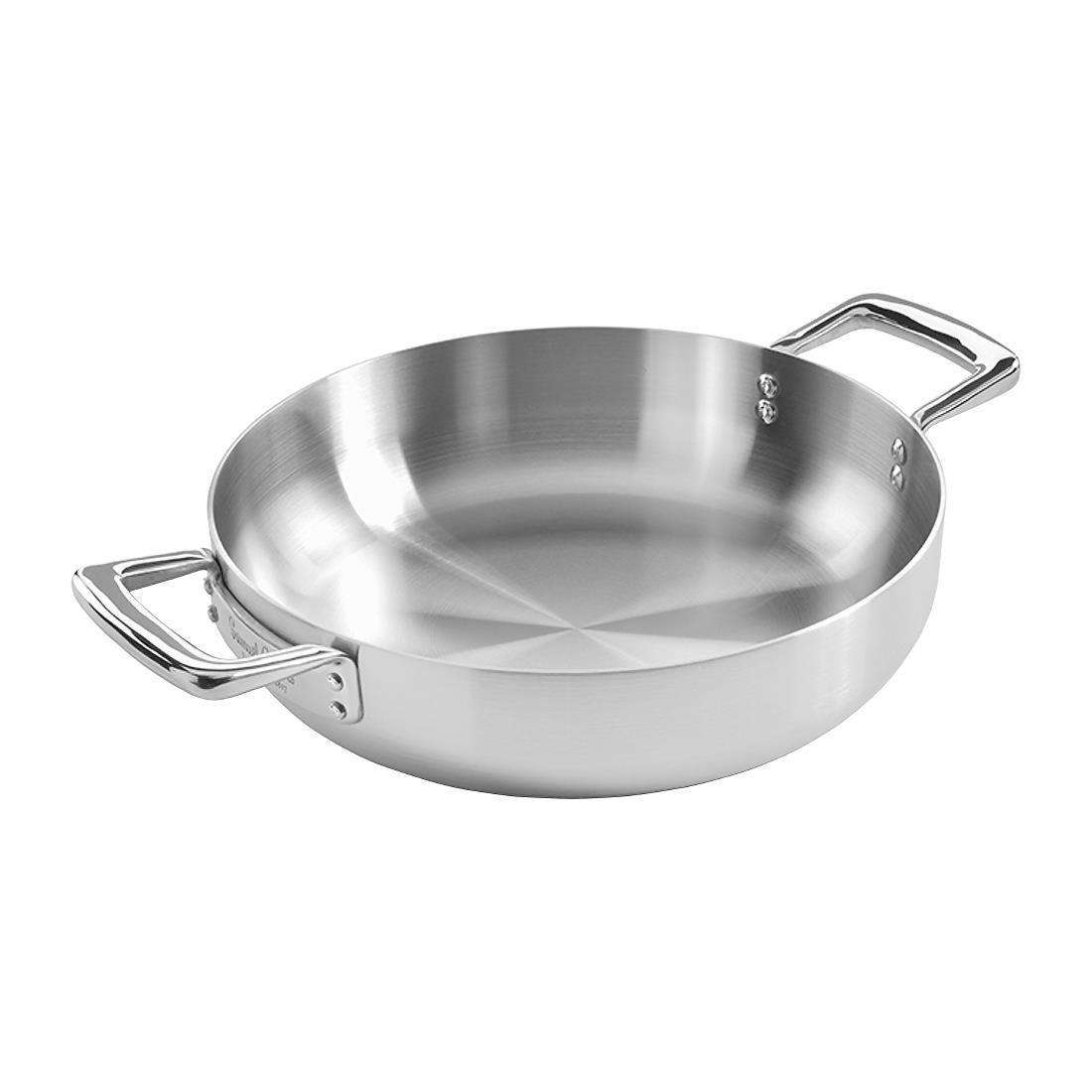 Samuel Groves Urban Stainless Steel Tri-Ply Chefs Pan with Lid 30cm