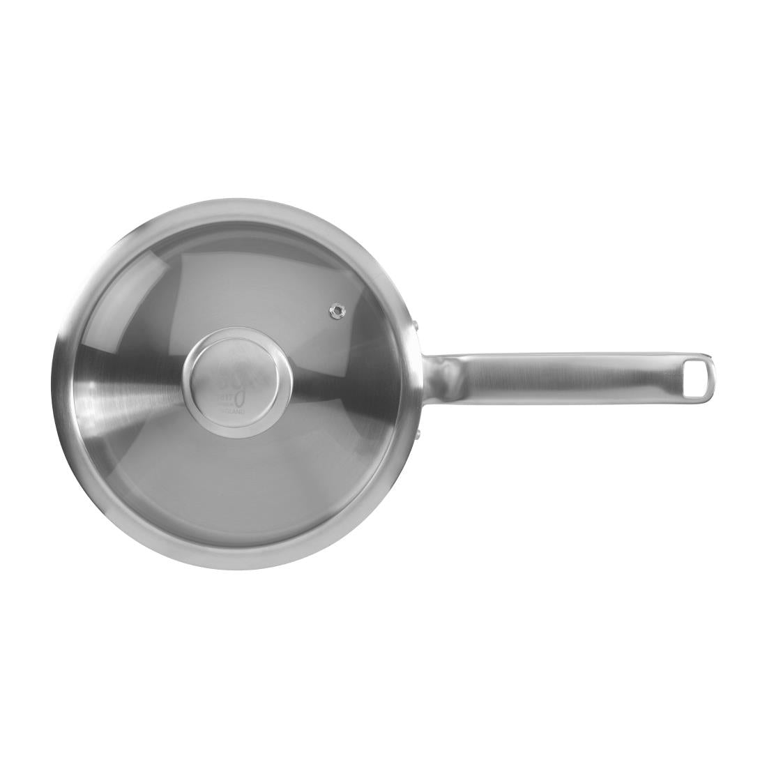 Samuel Groves Stainless Steel Saucepan and Glass Lid 20cm