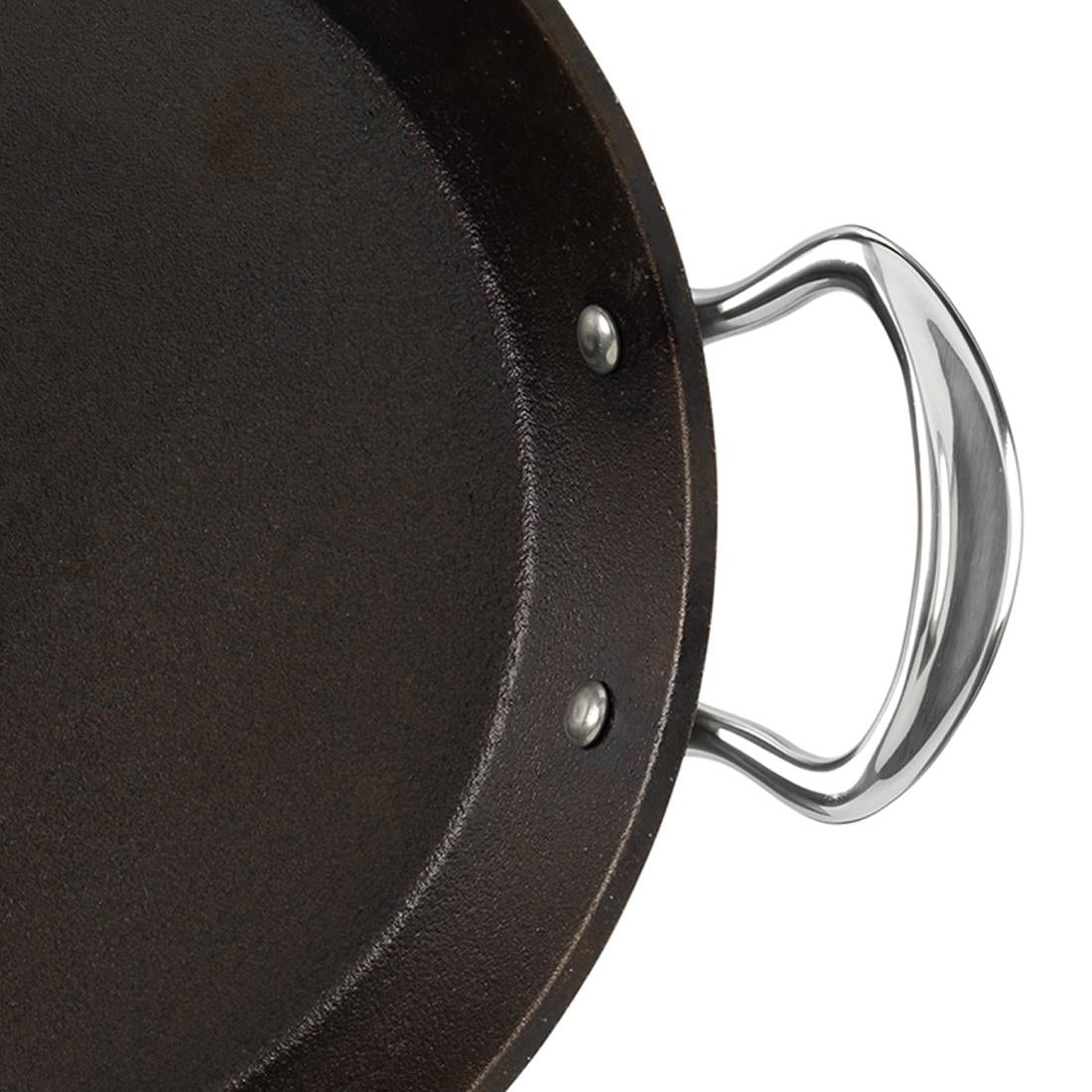 JC897 Samuel Groves Cast Iron Double Handled Skillet - 24cm (Direct)
