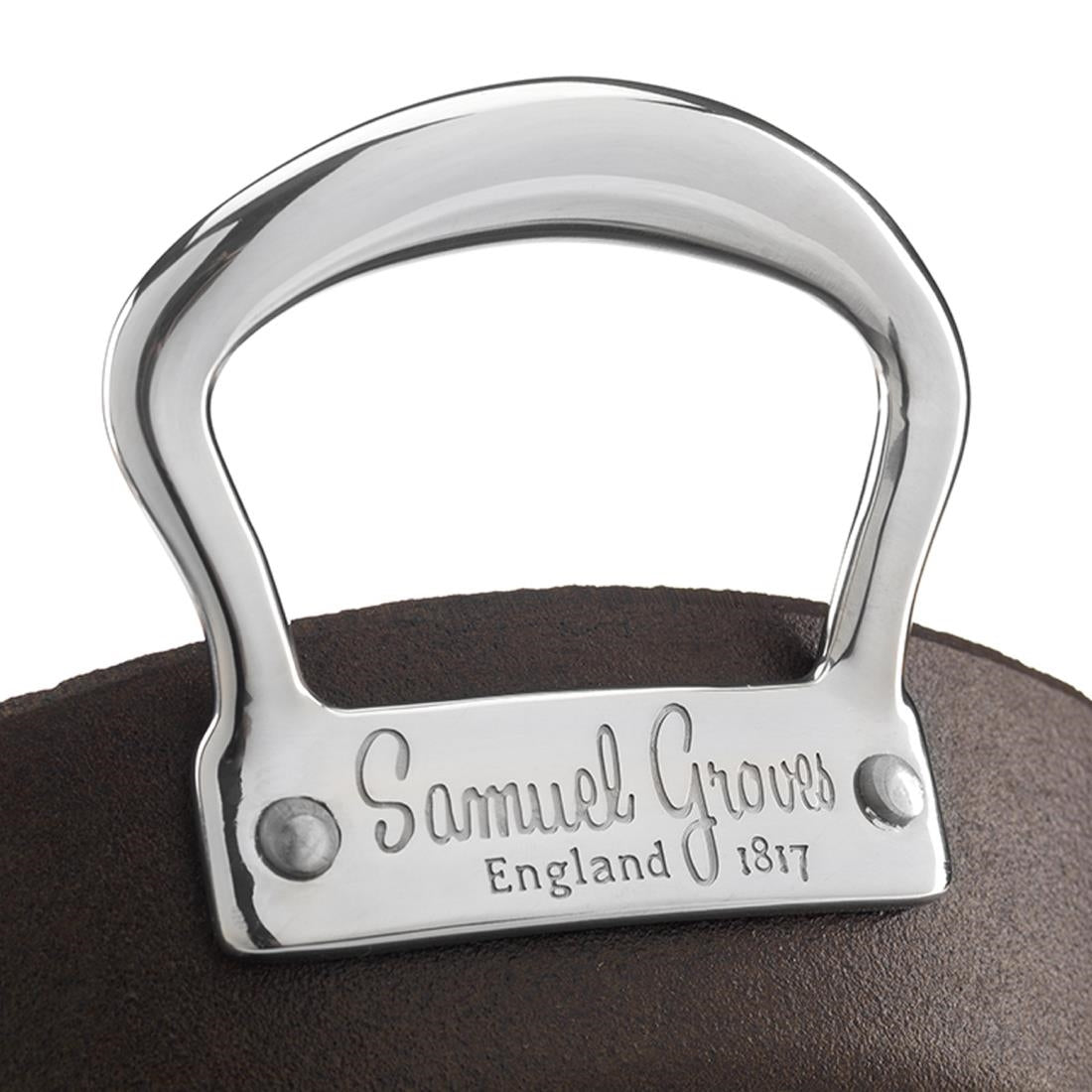 Samuel Groves Cast Iron Double Handled Skillet 24cm