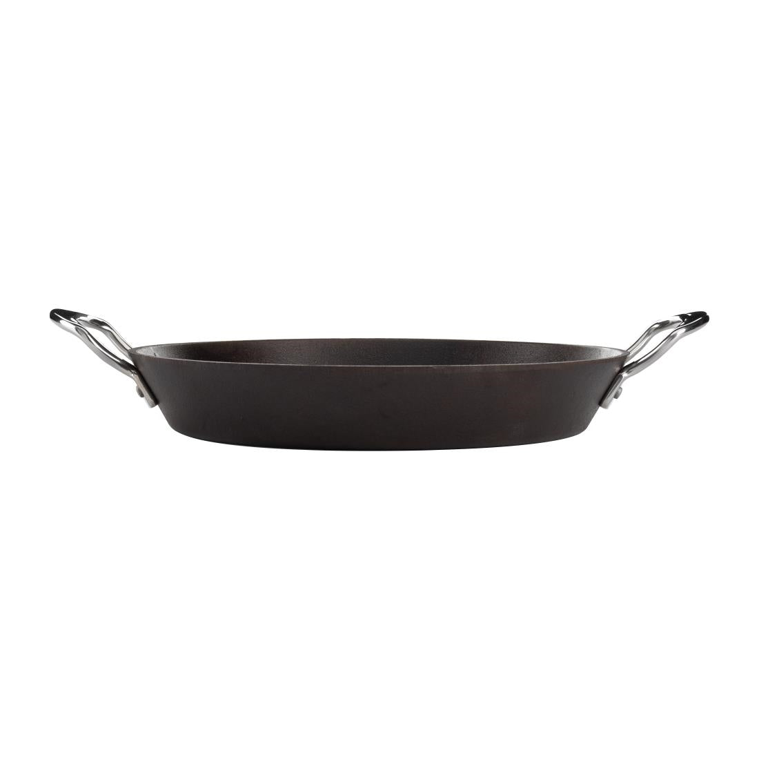 Samuel Groves Cast Iron Double Handled Skillet 24cm