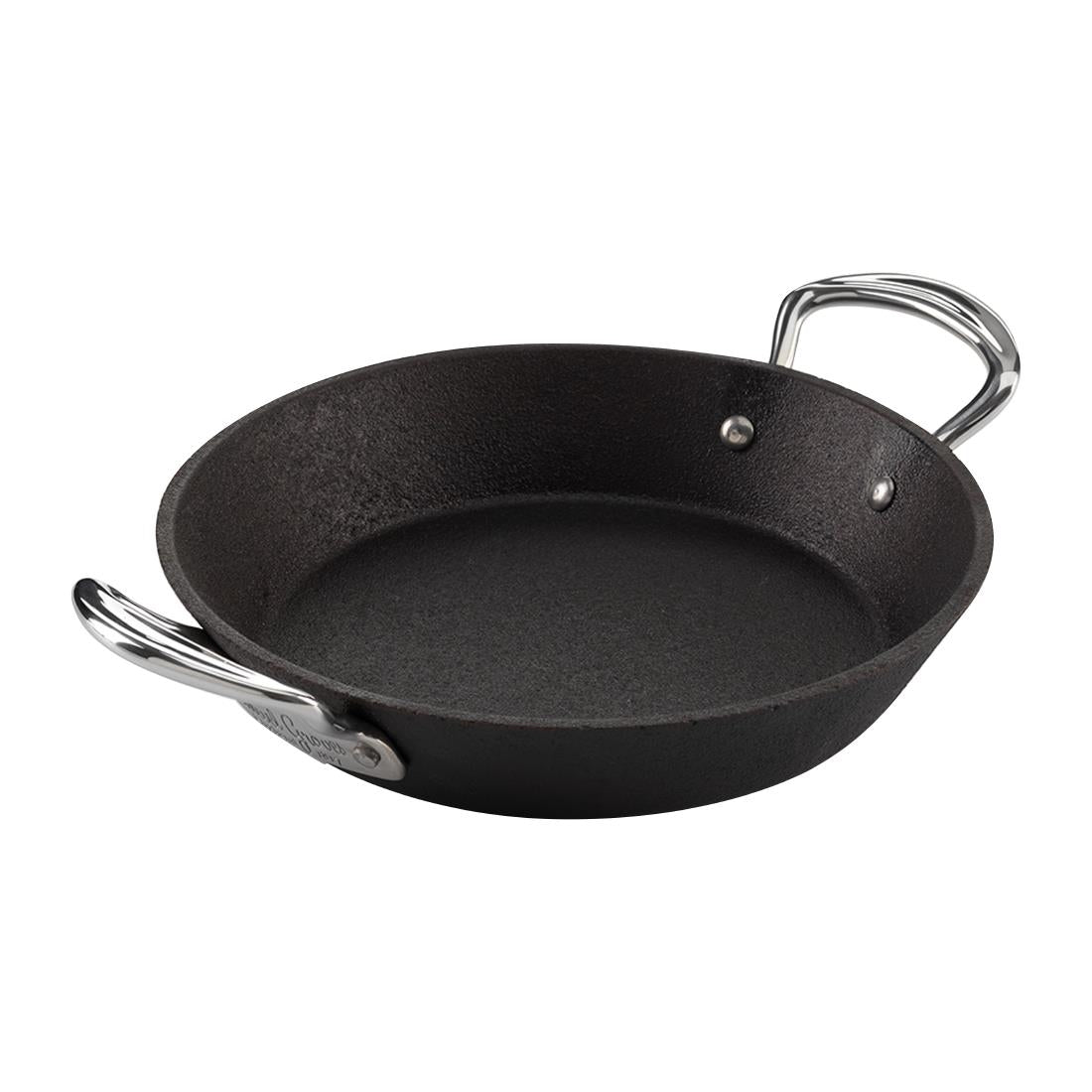 JC897 Samuel Groves Cast Iron Double Handled Skillet - 24cm (Direct)