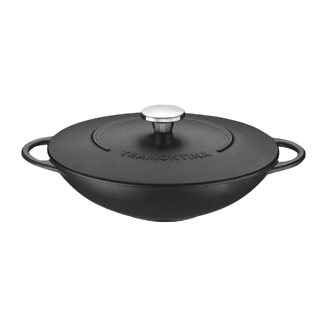 JC949 Tramontina Enamel Cast Iron Wok - 320mm