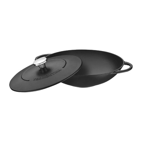 JC949 Tramontina Enamel Cast Iron Wok - 320mm