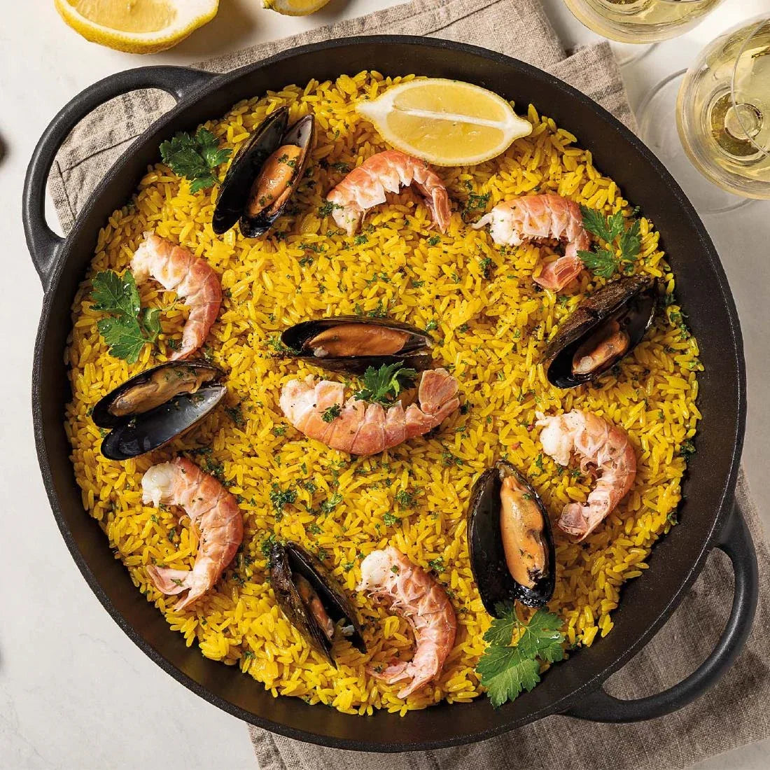 JC949 Tramontina Enamel Cast Iron Wok - 320mm