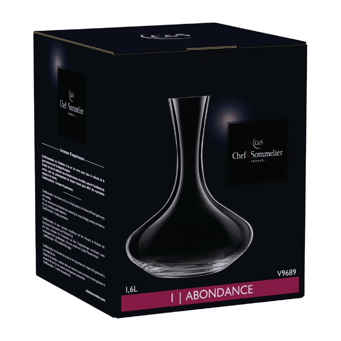 JC969 Abondance Decanter - 1.6Ltr (Pack 2)