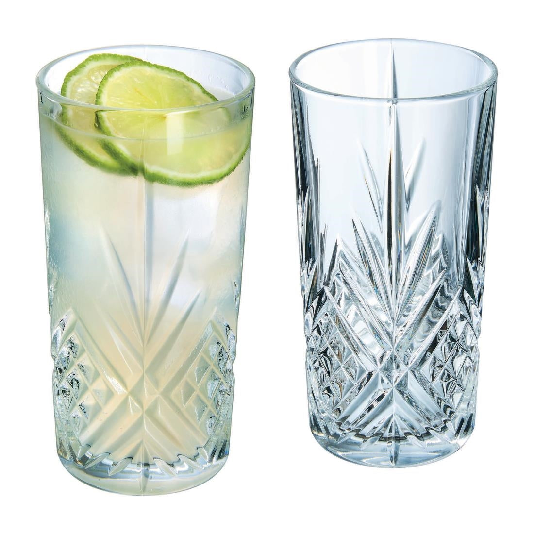 JC978 Masquerade Toughened Hiball - 380ml (Pack 24)