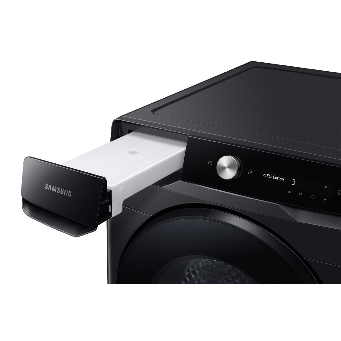 JD008 Samsung Series 9 DV16DG8600BVU1 16KG Heat Pump Tumble Dryer, Black