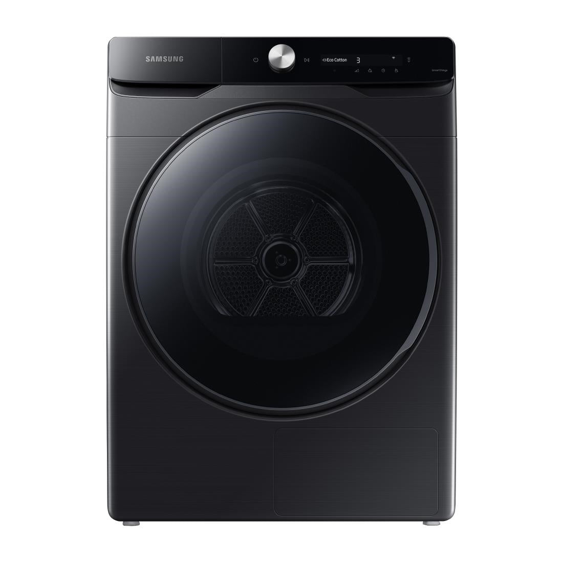 JD008 Samsung Series 9 DV16DG8600BVU1 16KG Heat Pump Tumble Dryer, Black