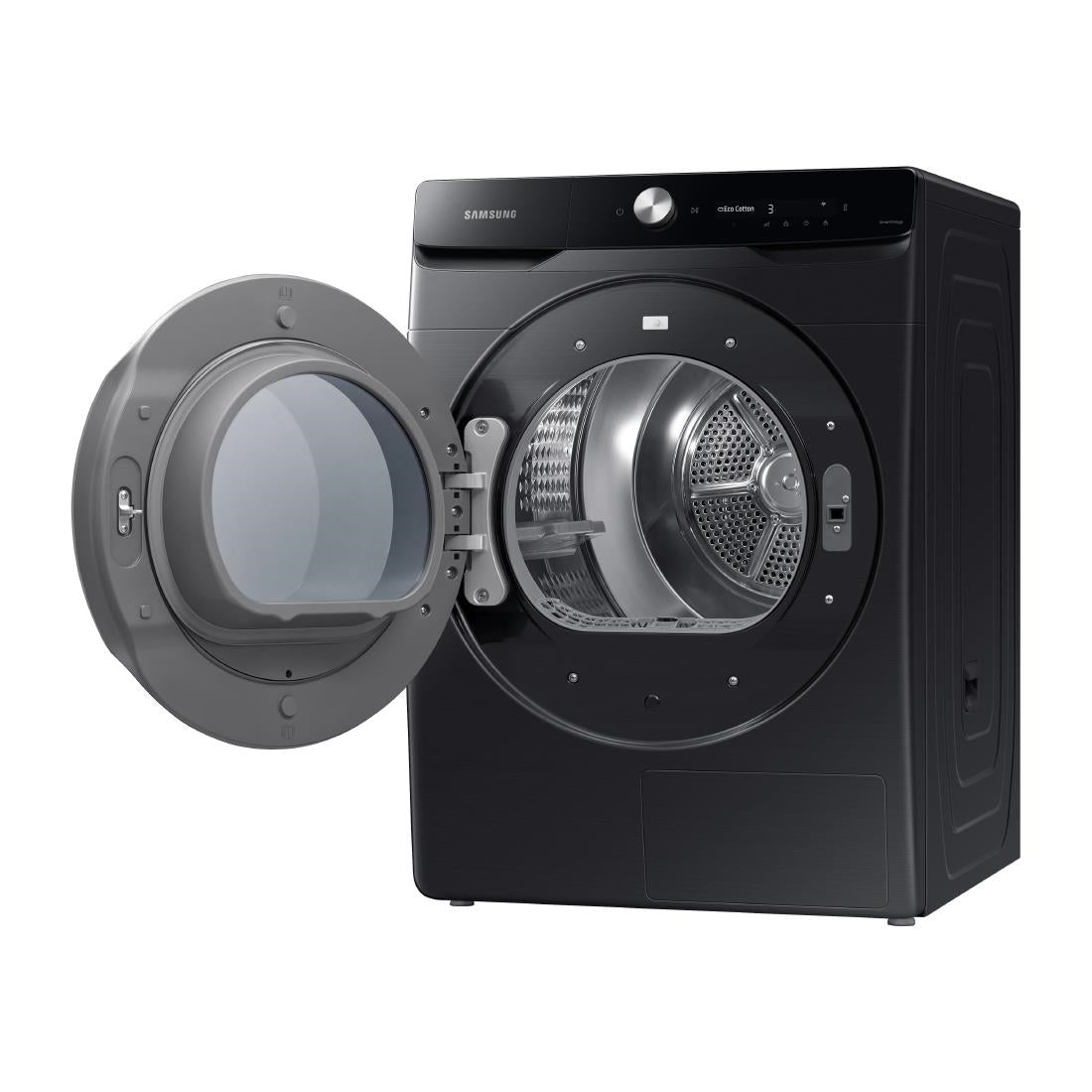 JD008 Samsung Series 9 DV16DG8600BVU1 16KG Heat Pump Tumble Dryer, Black