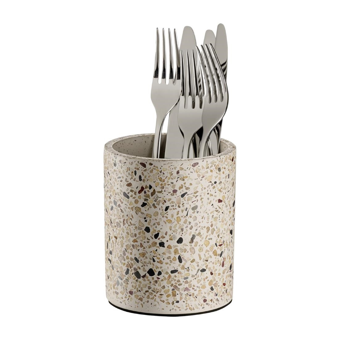 JD120 APS Terrazzo Cutlery Bin - 110x135mm