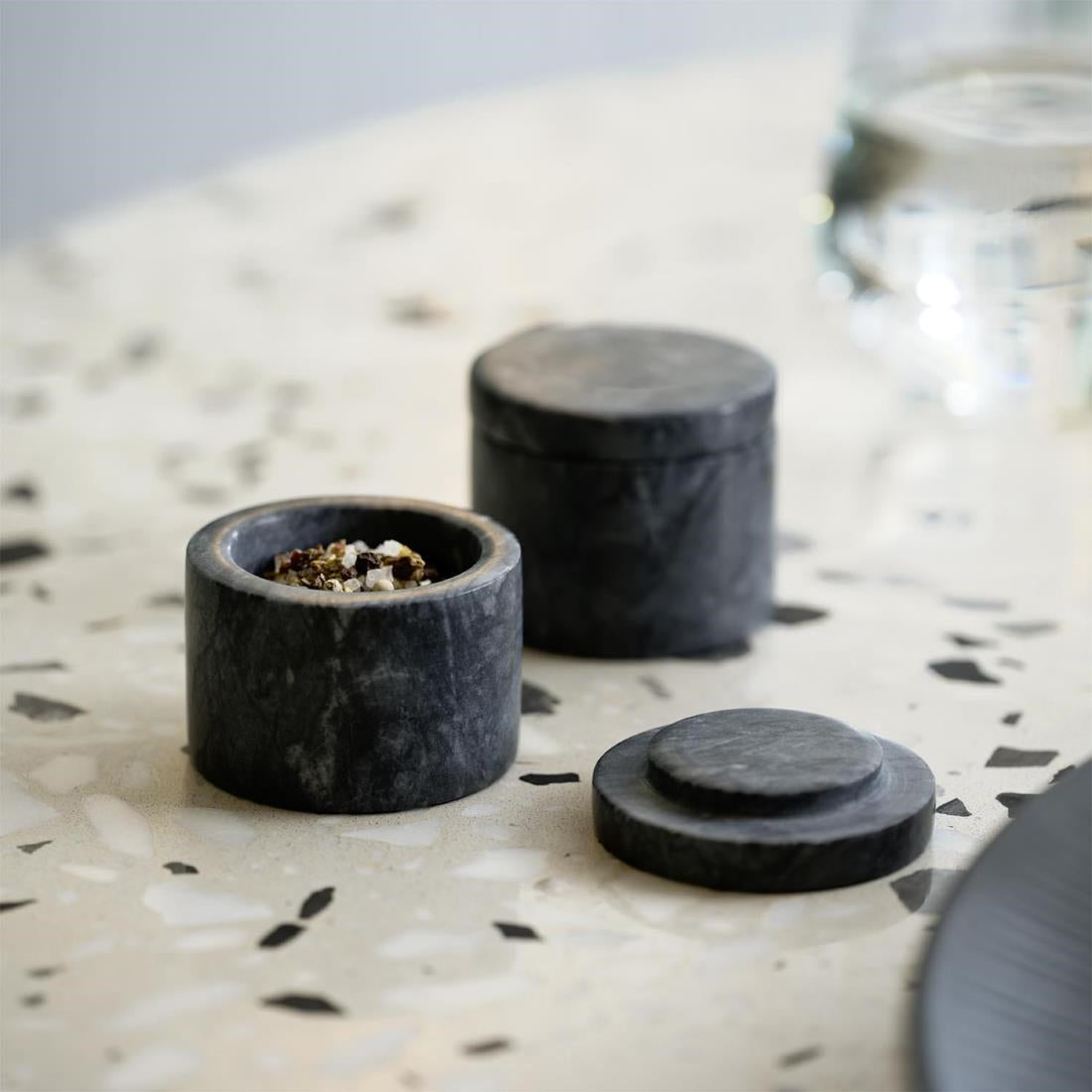 JD132 APS Marble Box - 60x50mm 40ml (Pack 2)