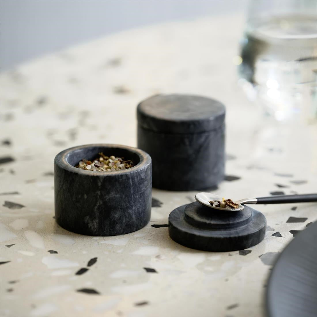 JD132 APS Marble Box - 60x50mm 40ml (Pack 2)