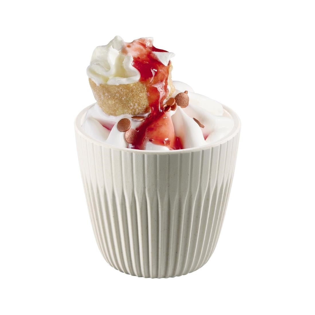 JD158 APS Lineo White Bowl - 70x65mm 90ml (Pack 6)