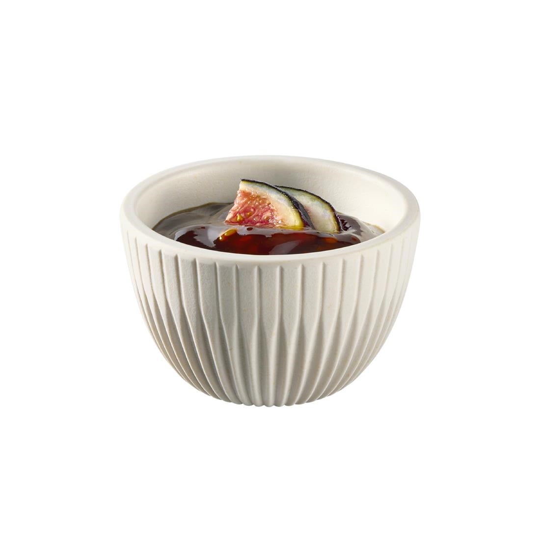 JD164 APS Lineo White Dip bowls - 60x35mm 30ml (Pack 6)