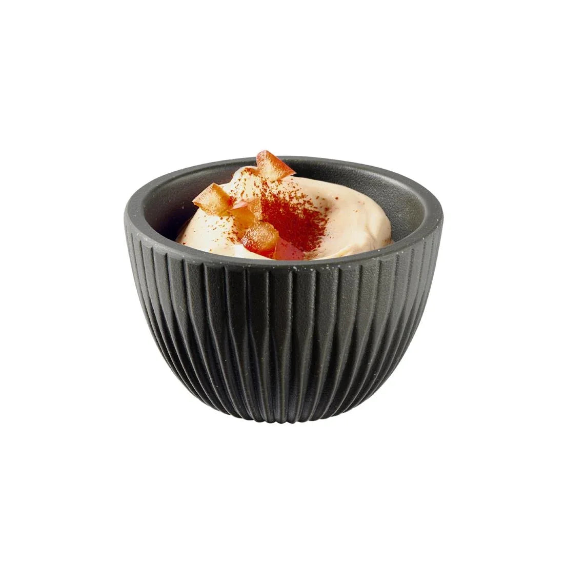 JD166 APS Lineo Brown Dip bowls - 60x35mm 30ml (Pack 6)