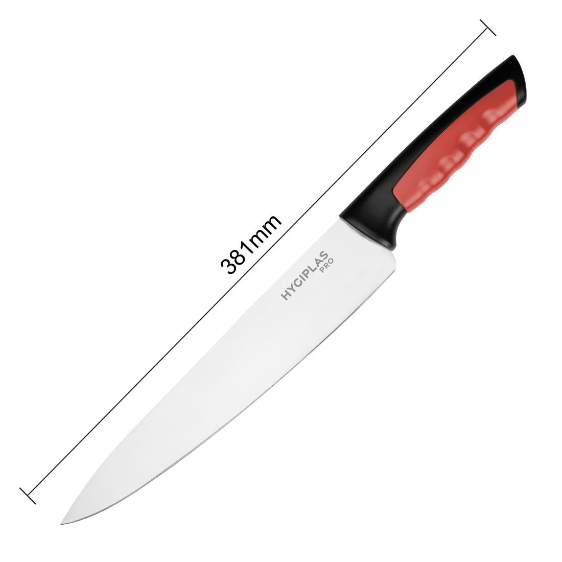 Hygiplas Pro Chef Knife Red 25cm