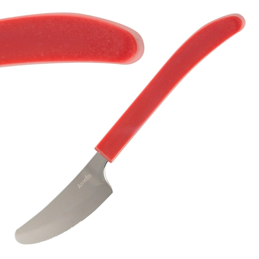 JD253 Amefa Select Straight Dessert Knife Red (Pack 12)