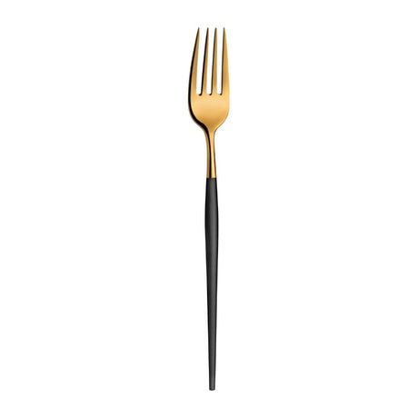 JD261 Amefa Soprano Black/Gold Pvd Table Fork (Pack 12)