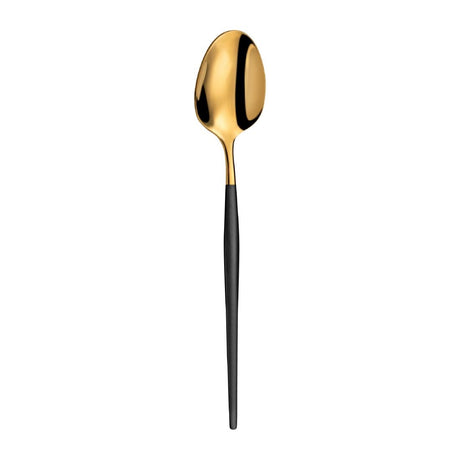 JD263 Amefa Soprano Black/Gold Medium Teaspoon (Pack 12)