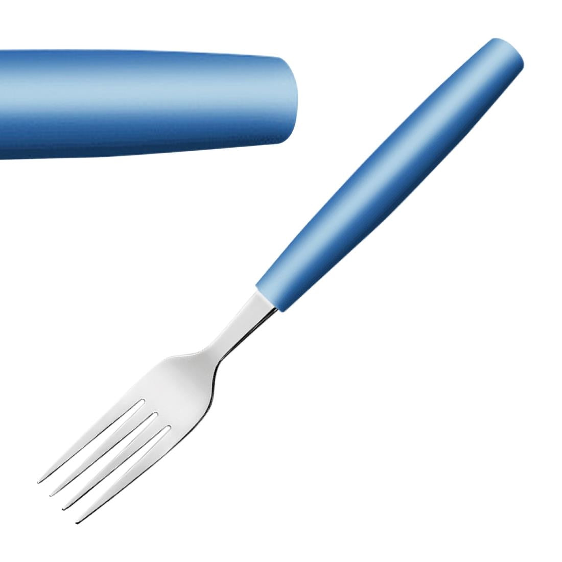JD265 Amefa Pixel Table Fork Blue (Pack 12)