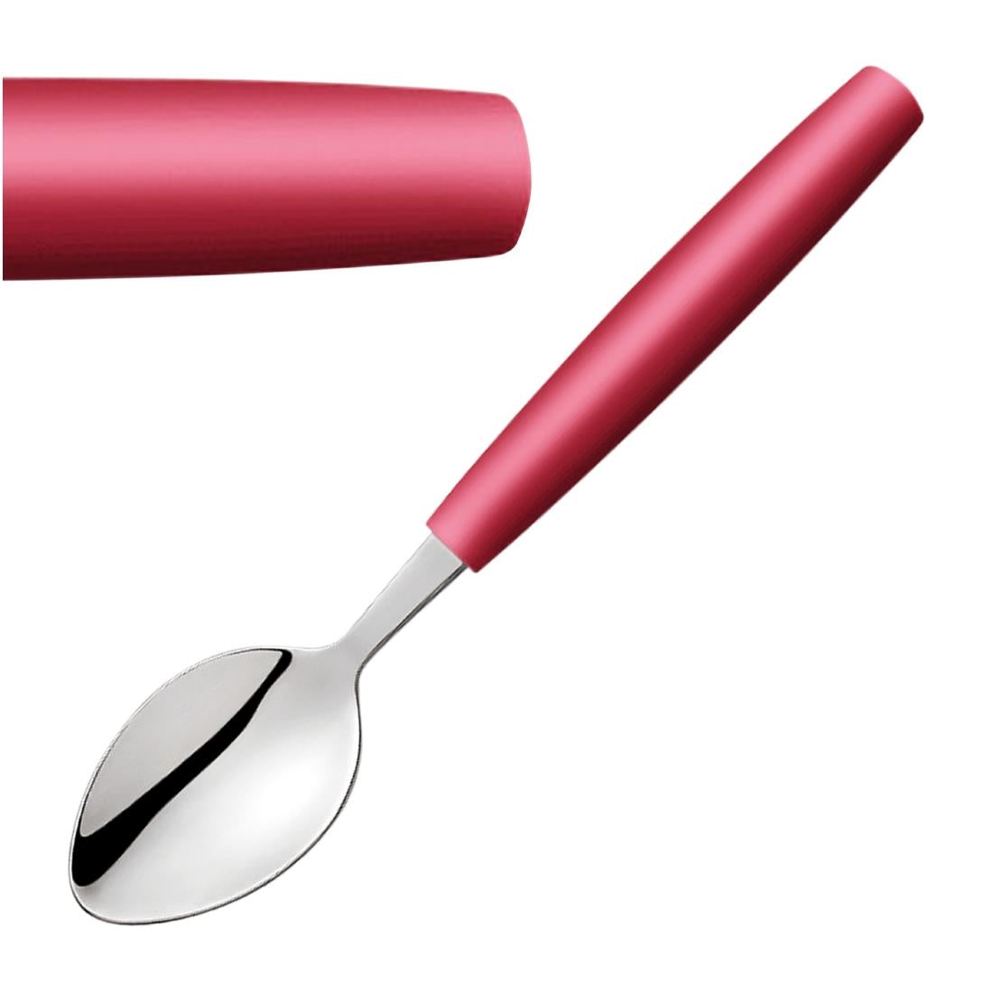 JD274 Amefa Pixel Table Spoon Red (Pack 12)