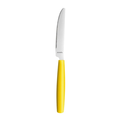 JD288 Amefa Pixel Table Knife Yellow (Pack 12)