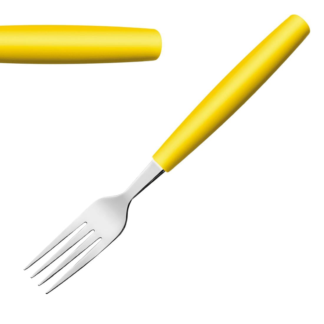 JD289 Amefa Pixel Table Fork Yellow (Pack 12)