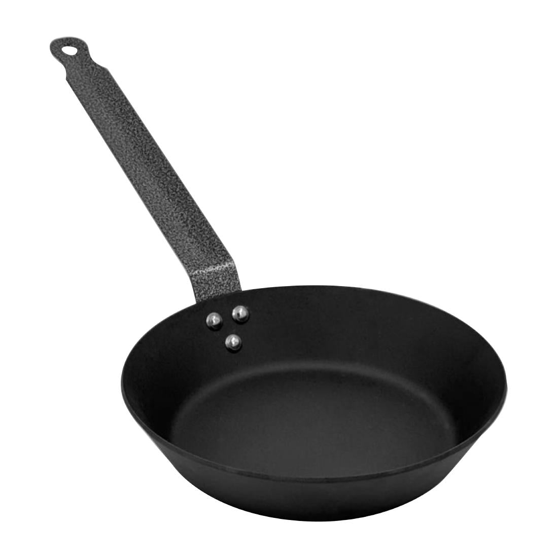 JD297 Samuel Groves Professional Seasoned Carbon Steel Frypan - 25cm (Direct)