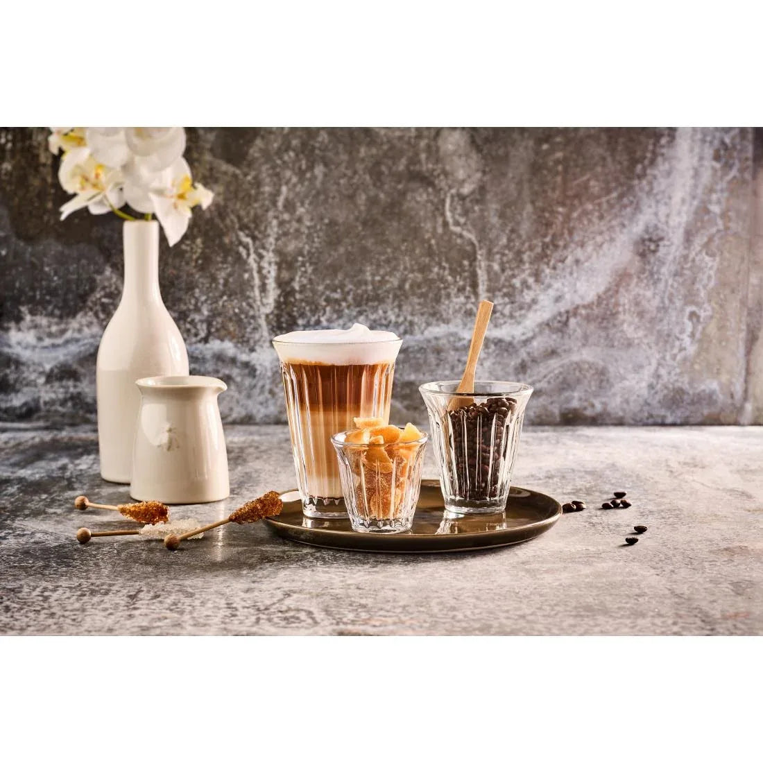 JD383 - La Rochere Zinc Long Drink Glasses 360ml/12.75oz (6 Pack)
