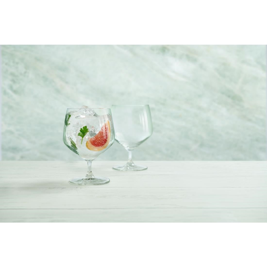 JD395 - Royal Leerdam Specials Cocktails Short Stem Gin Glasses 650ml/23oz (6 Pack)